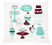 Jelly And Cake Tea Towel | Claudia Pearson