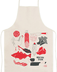 Meat And Veg Apron | Claudia Pearson