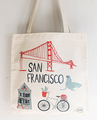 San Francisco Everyday Tote | Claudia Pearson