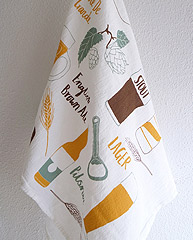 Beer Tea Towel | Claudia Pearson