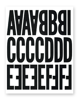 GOTHIC -L-  | VINYL LETTERS