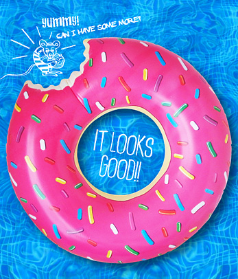 Donut Pool Float