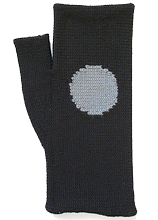 Gloves Dot Grey | L.F.A Knit Design
