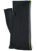 Gloves Stripe Green | L.F.A Knit Design