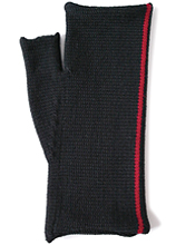 Gloves Stripe Red | L.F.A Knit Design