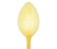 Eggspoon - white bone with black dots | Sarah Petherick