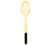 Eggspoon - natural with black horn tip | Sarah Petherick