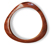 Thin shaped bracelet - rosewood | Sarah Petherick