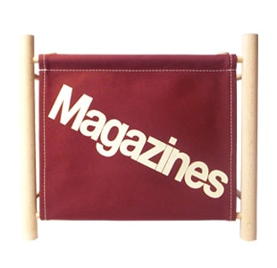 MAGAZINE RACK Maroon  | Swimsuit Department