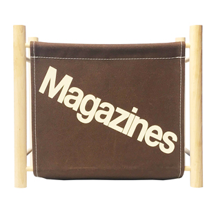 MAGAZINE RACK Brown  | Swimsuit Department