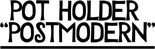 Pot Holder Postmodern | Swimsuit Department